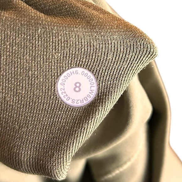 Lululemon Align High-Rise Crop 17"-Bronze Green- Size 8 (2022) - Picture 11 of 14